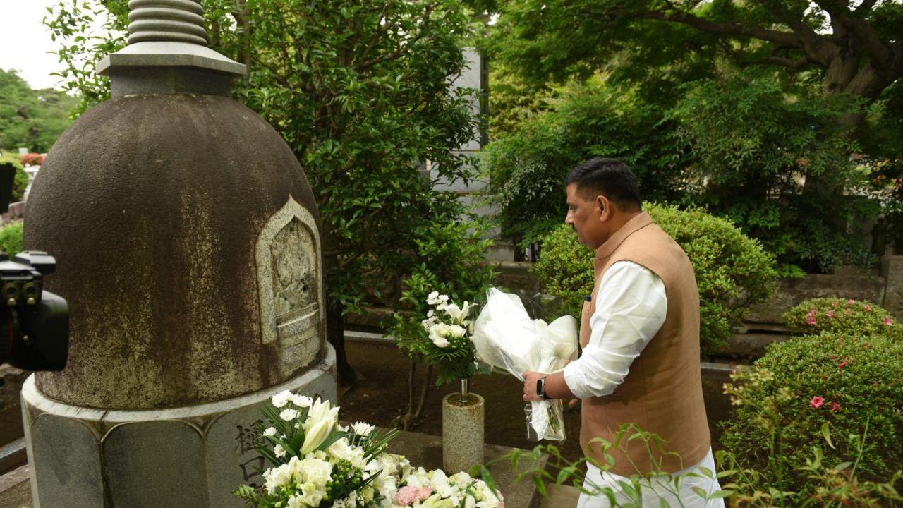 All-party delegation pays tribute to freedom fighter Rash Behari Bose in Tokyo
